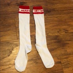 KneeHigh Cheer socks